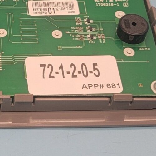 Genuine Refrigerator LG Dispenser Control Board Part#EBR79749801