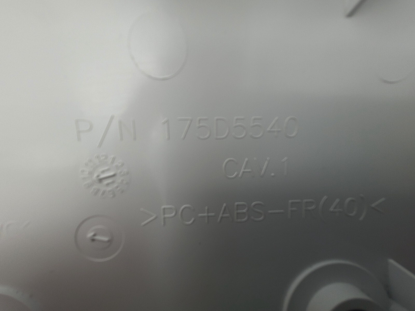 Genuine Washer GE Control Panel Part#175D5540
