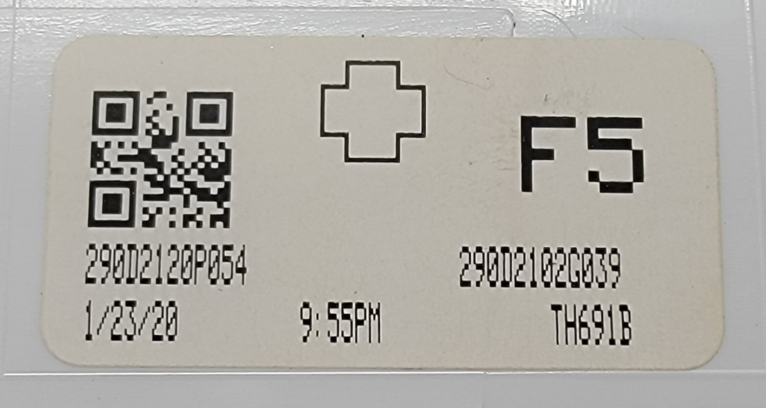 Genuine Washer GE Control Panel Part#290D2101P003 290D2120P054