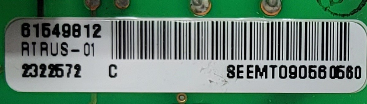 Genuine Refrigerator Kenmore Control Board Part#2322572