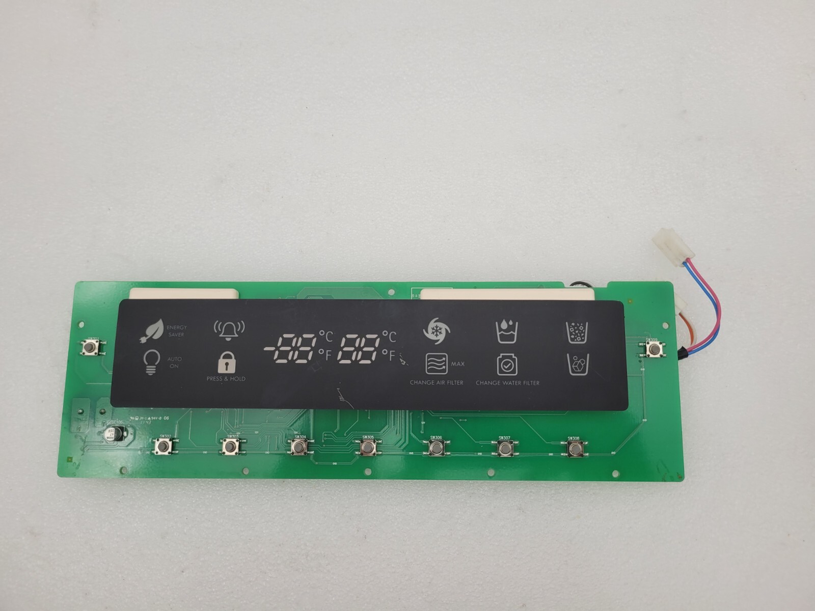 Genuine Kenmore Refrigerator Display Control Board Part#EBR73330701