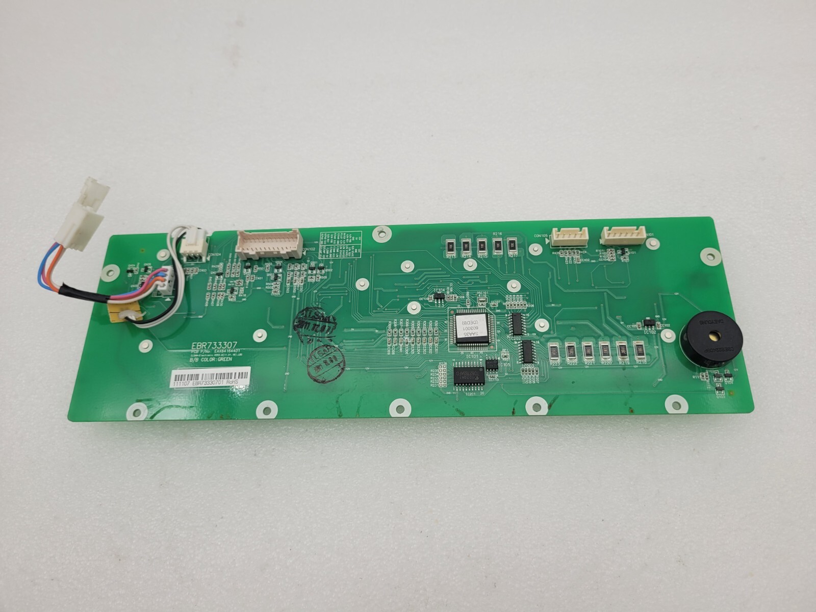 Genuine Kenmore Refrigerator Display Control Board Part#EBR73330701
