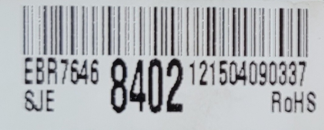 Genuine Refrigerator Kenmore Inverter Control Board Part#EBR76468402