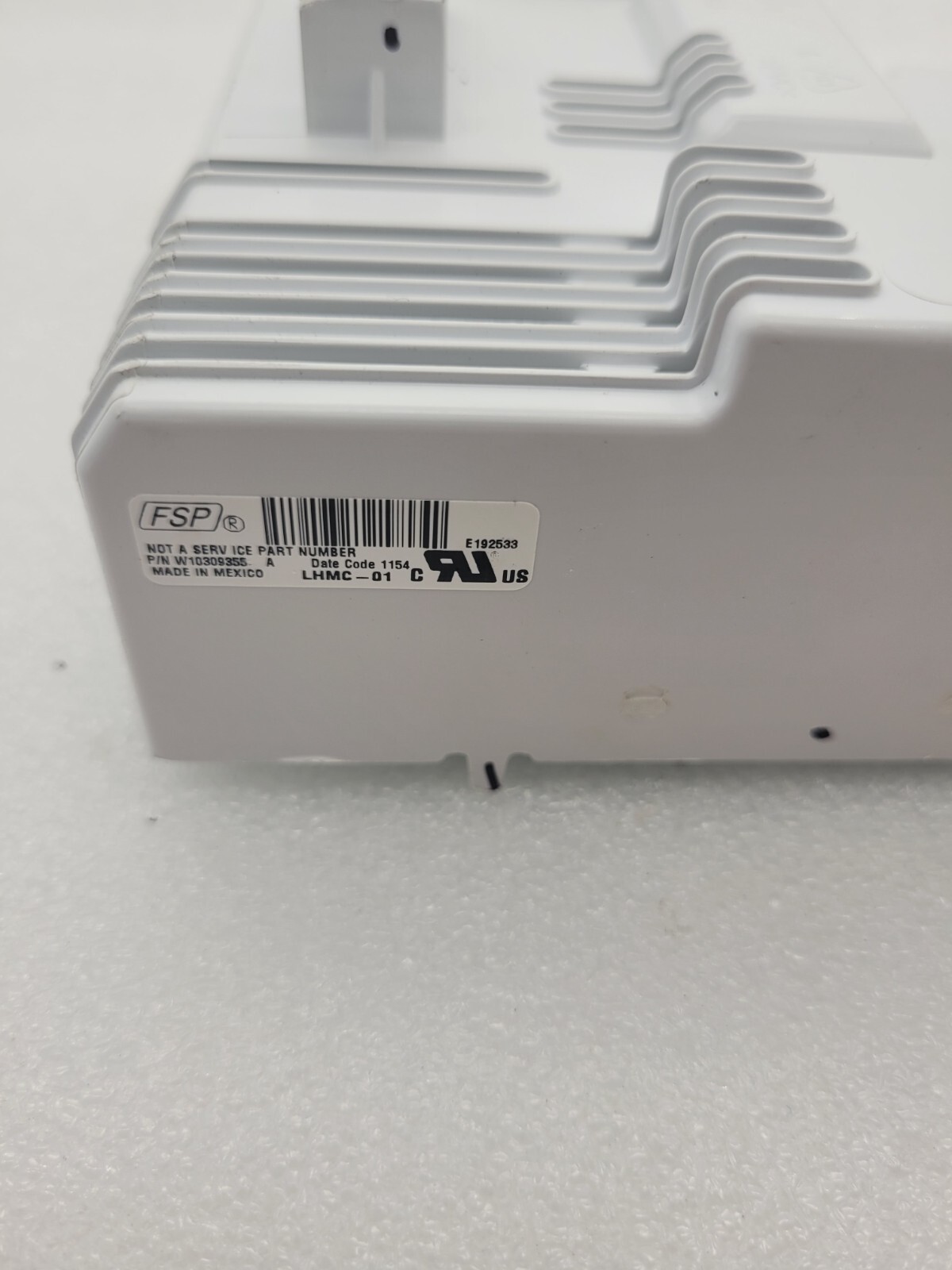 Genuine Whirlpool Washer Control Board Part#W10309355