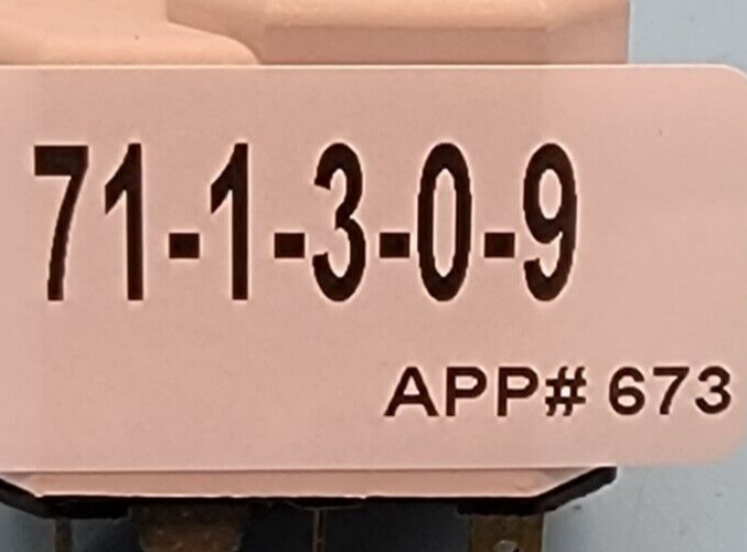 Genuine Dryer Whirlpool Start Switch Part#W10117655