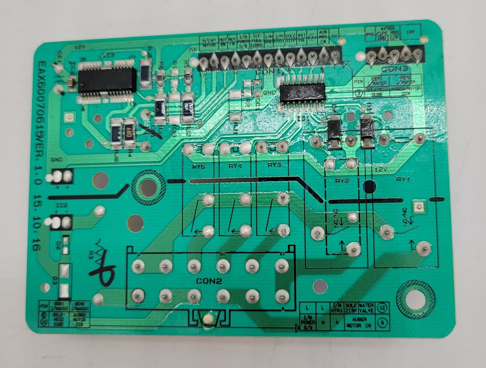 Genuine Refrigerator LG Control Board Part#EBR60070731
