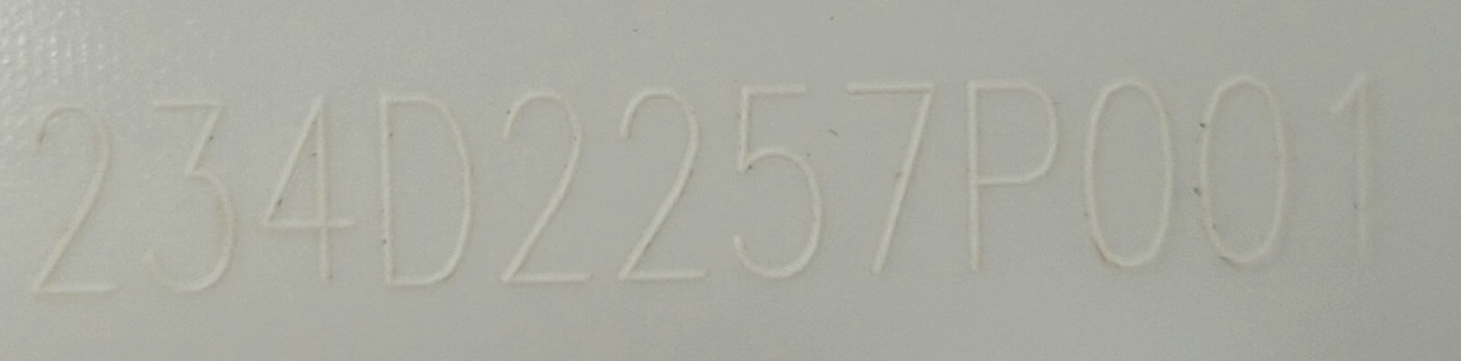 Genuine Dryer GE Control Panel Part#234D2257P001