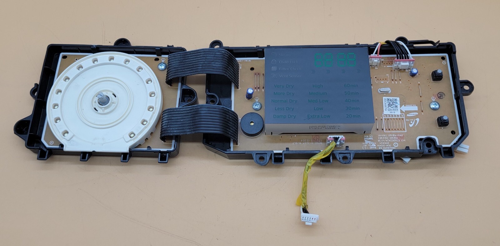 Genuine Dryer Samsung Control Board Part#DC41-00245A