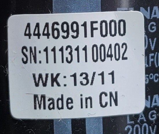 Genuine Dryer Electrolux Control Board Part#4446991F000