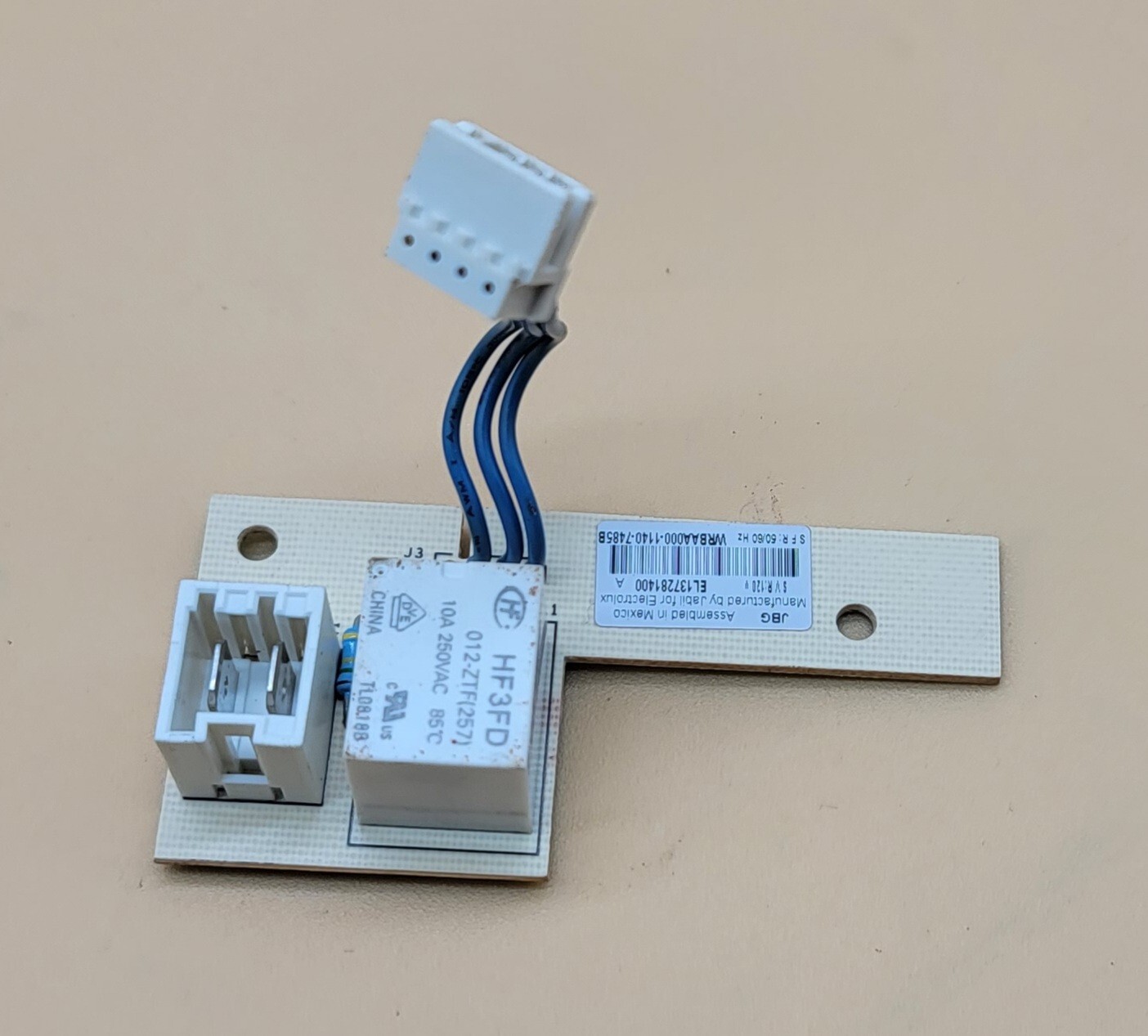 Genuine Dryer Electrolux Control Board Part#EL137281400