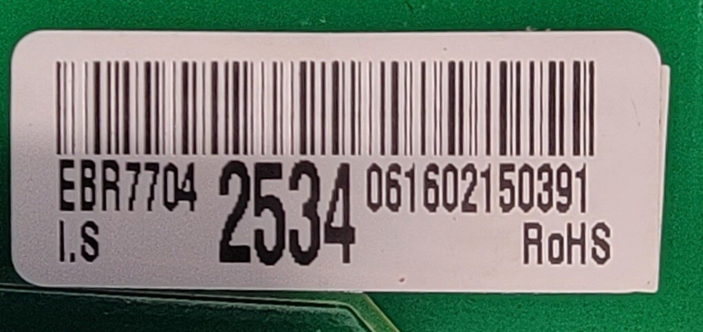 Genuine Refrigerator Kenmore Control Board Part#EBR77042534