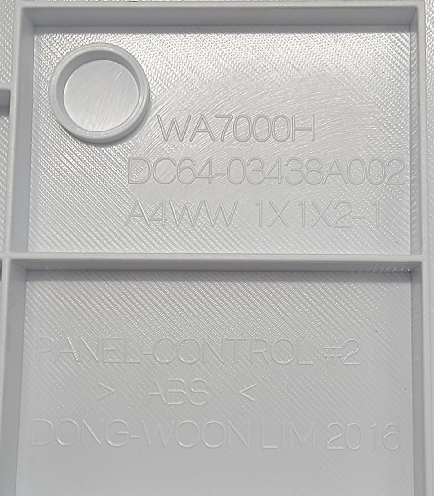 Genuine Washer Samsung Control Panel Part#DC64-03438A002