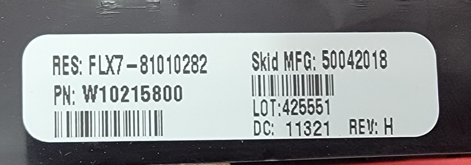 Genuine Washer Maytag Control Board Part#W10215800