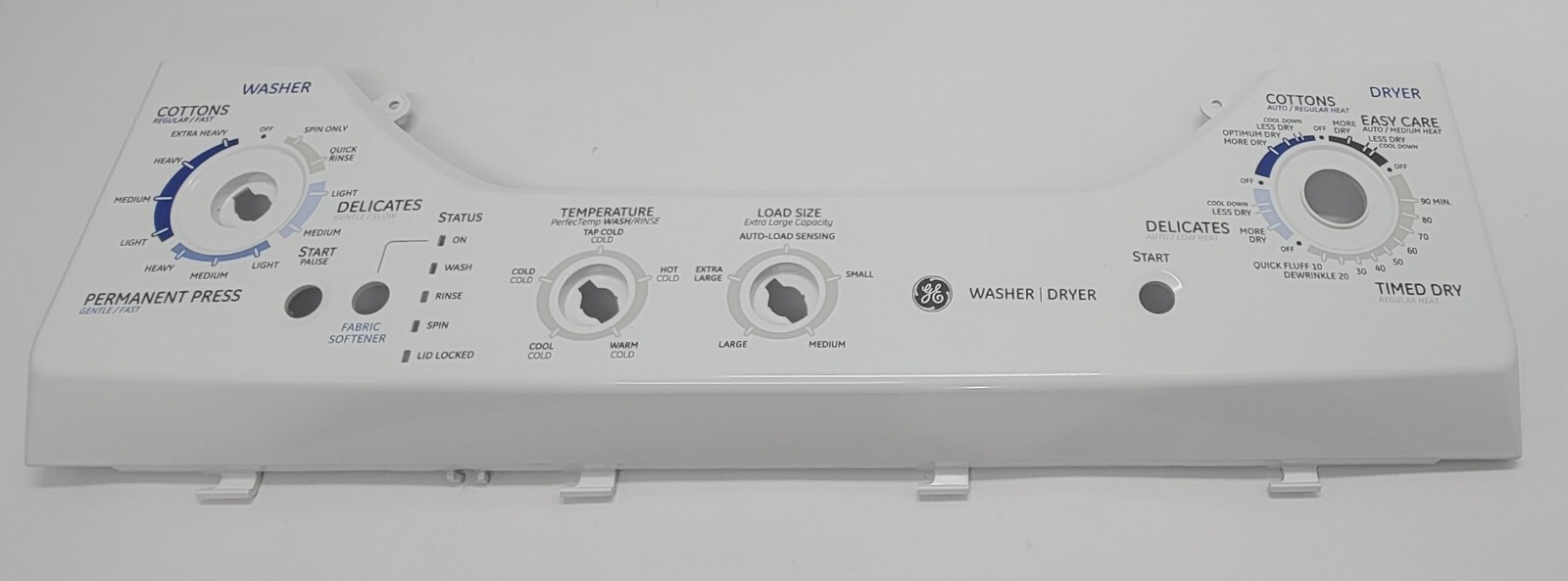Genuine Washer/Dryer GE Control Panel Part#189D5120P001