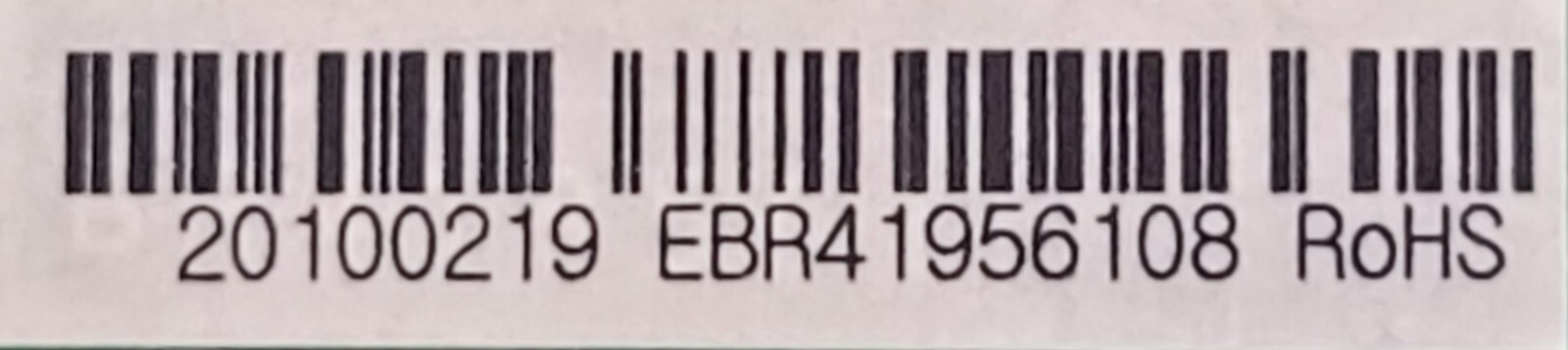 Genuine Refrigerator LG Control Board Part#EBR41956108