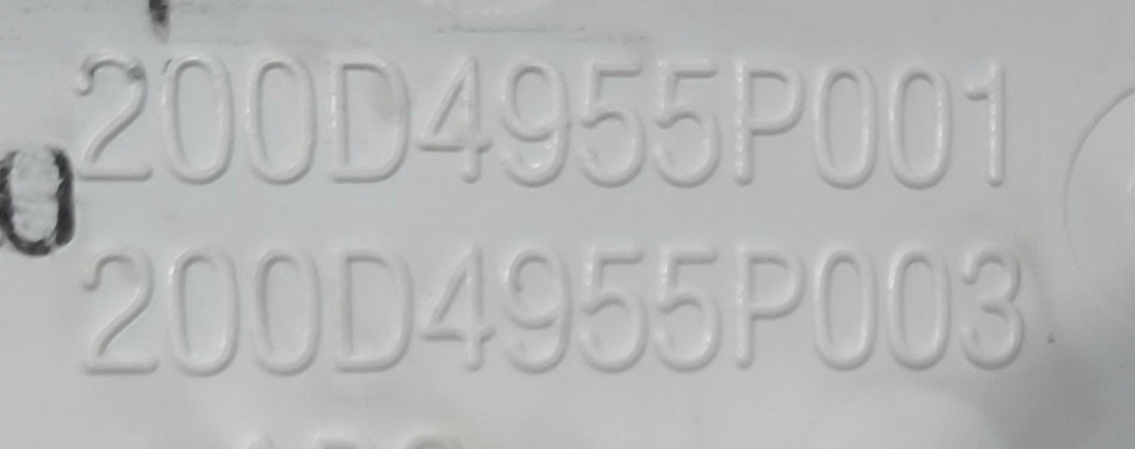 Genuine Refrigerator GE Control Panel Part#200D4955P001