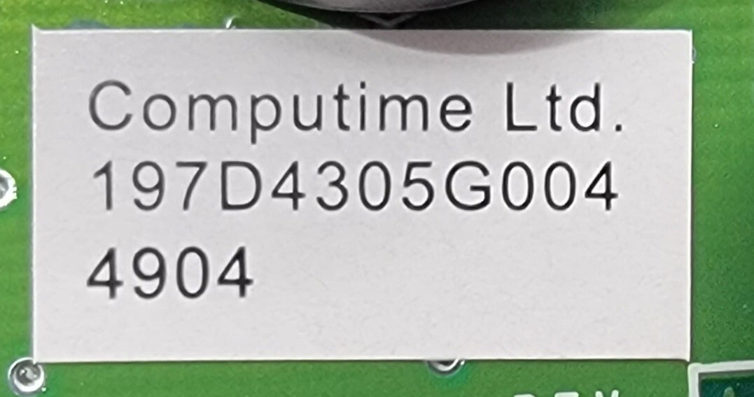 Genuine Refrigerator GE Control Board Part#197D4305G004