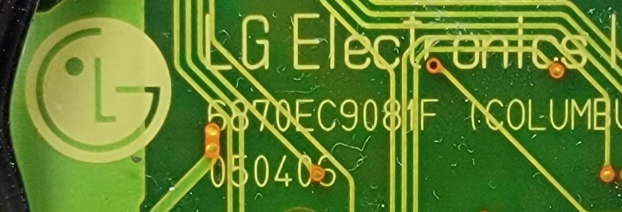 Genuine Dryer LG Control Board Part#6871EC2123B 6871EL1004C