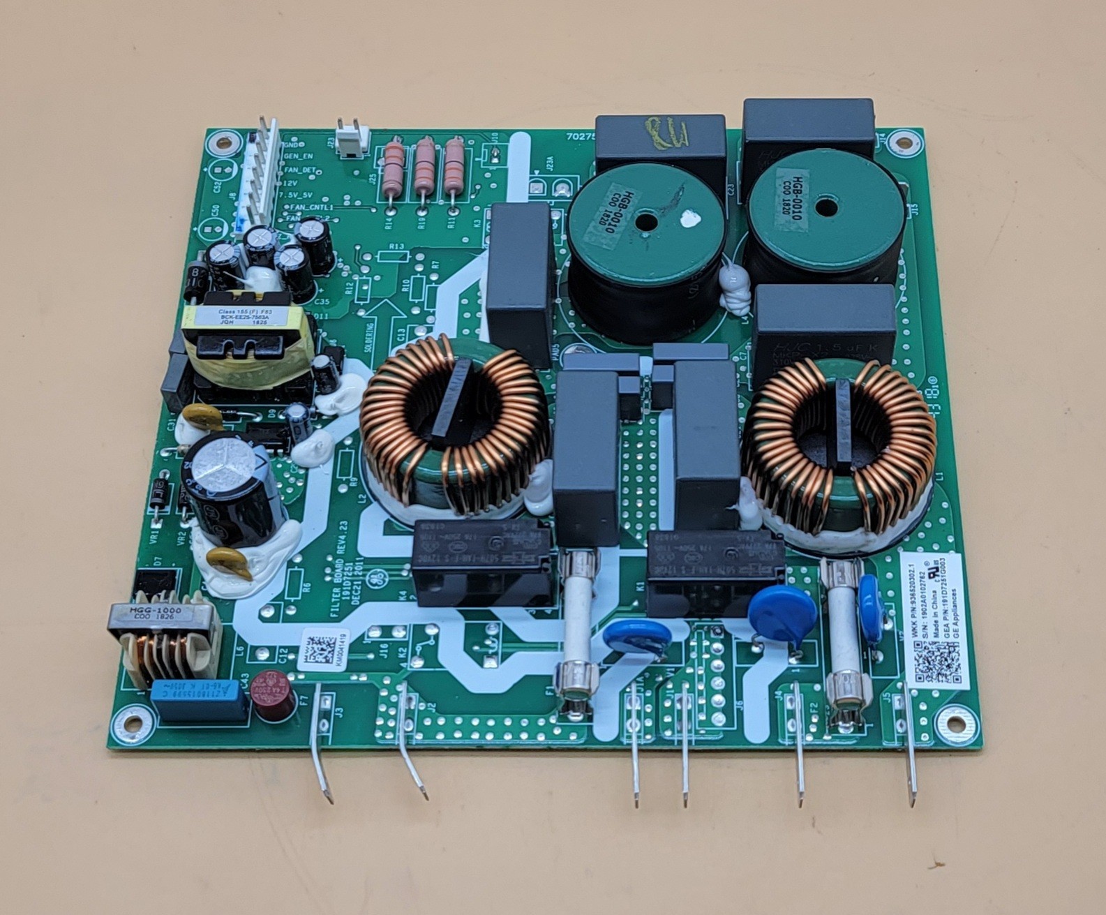 Genuine Cooktop Monogram Filter Board Part#191D7251G003