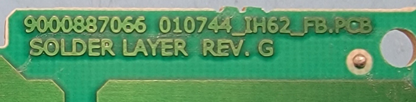 Genuine Cooktop Thermador/Bosch Control Board Part#9000887066