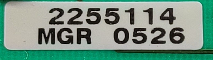Genuine Refrigerator Thermador Ice Control Board Part#2198588