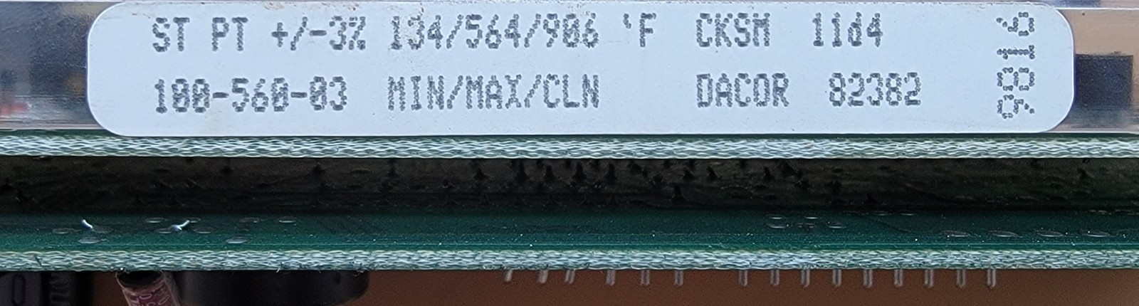 Genuine Oven Dacor Control Board Part#100-560-03