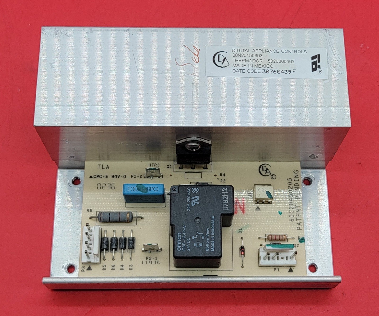 Genuine Double Oven Thermador Control Board Part#5020006102