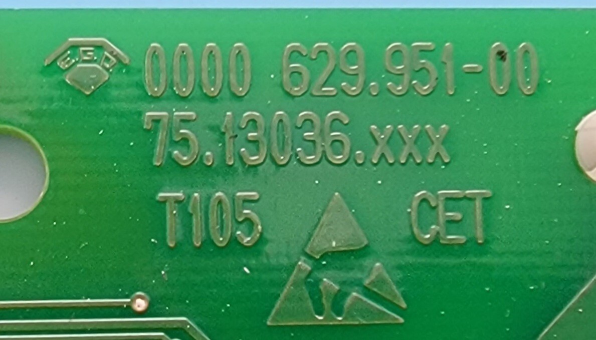 Genuine Cooktop Thermador Control Board Part#75.13046.001 00640823