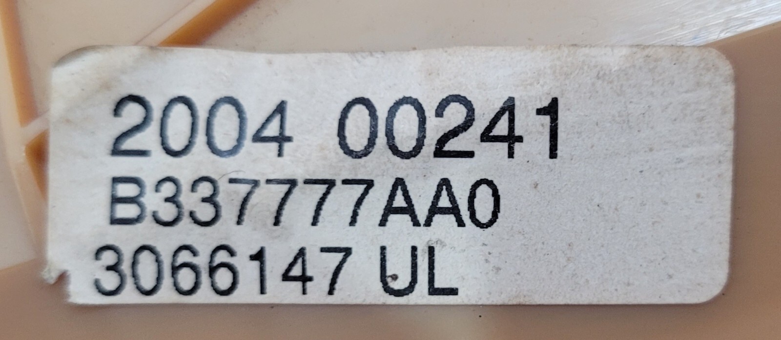 Genuine Washer/Dryer Bosch Control Board Part#B337777AA0