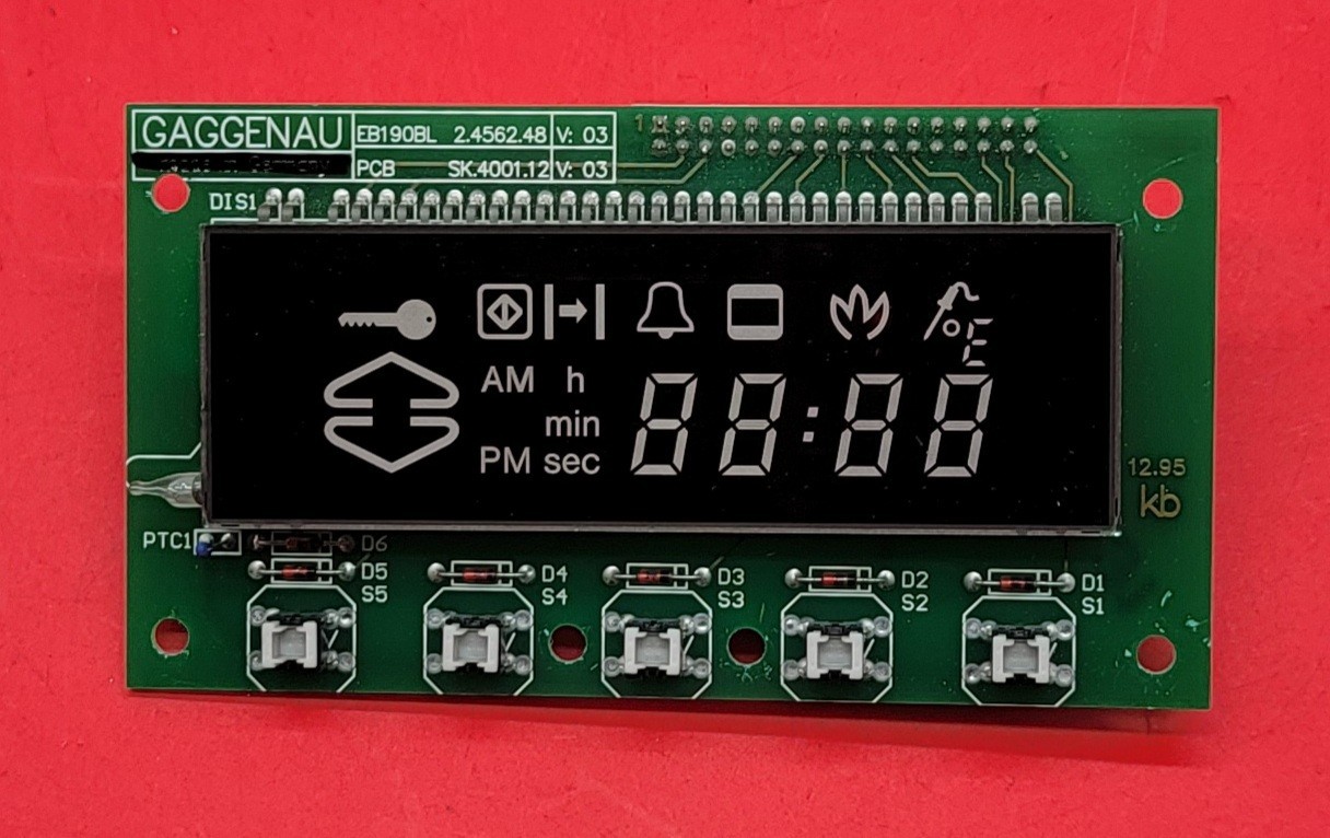 Genuine Double Oven Gaggenau Control Board Part#4597-0001830 00166004