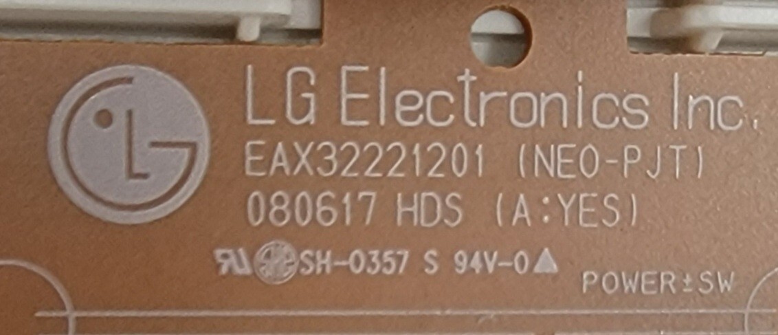 Genuine Washer LG Control Board Part#EBR32268105