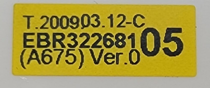 Genuine Washer LG Control Board Part#EBR32268105