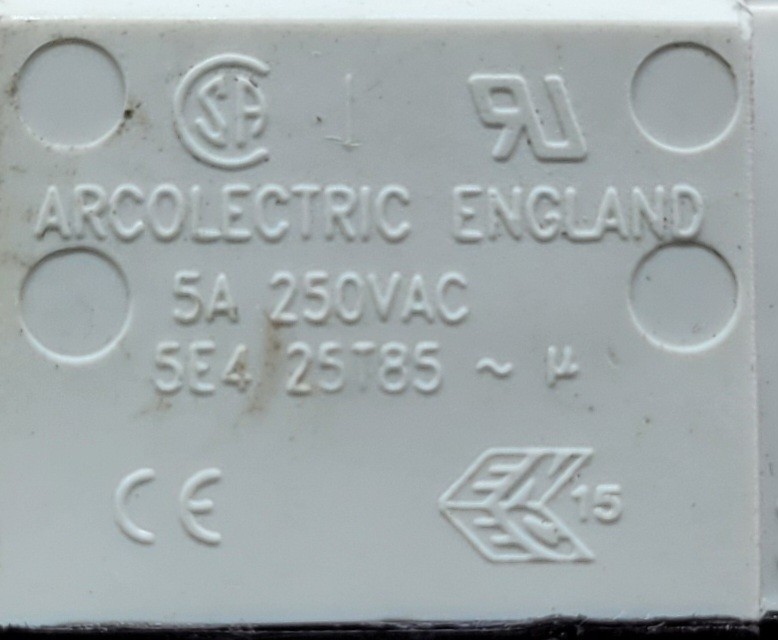 Genuine Refrigerator Sub-Zero Light Switch Part#5E4 25T85