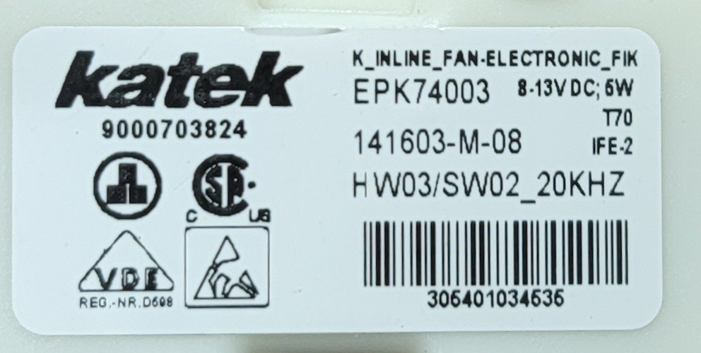 Genuine Refrigerator Thermador Control Board Part#9000703824 EPK74003