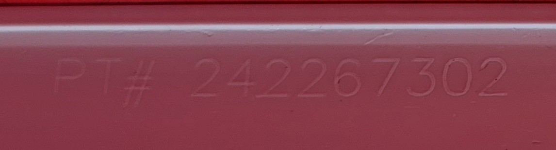 Genuine Refrigerator Sub-Zero Glass Shelf Part#242267302