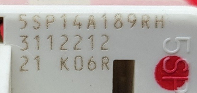 Genuine Refrigerator Sub-Zero Relay Part#5SP14A189RH