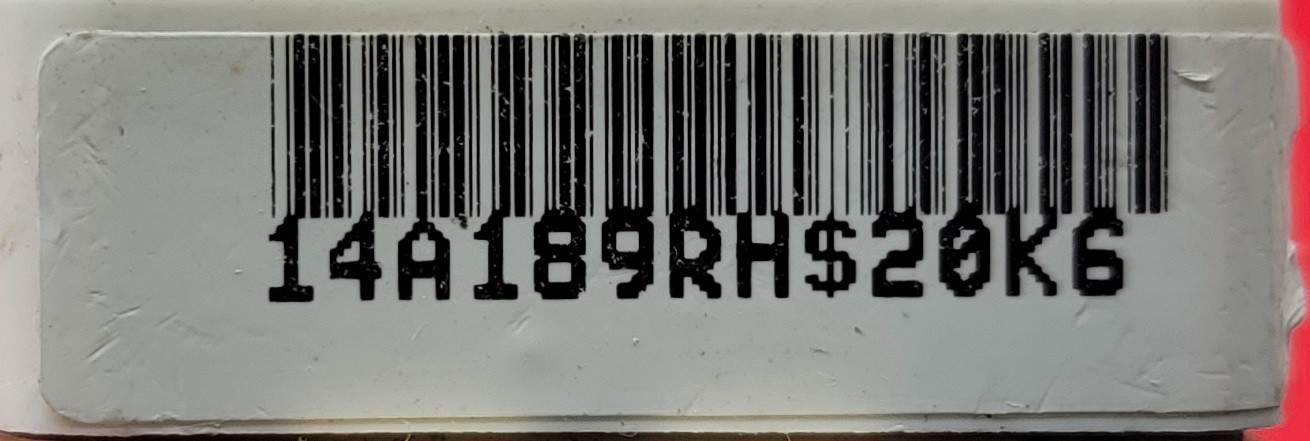 Genuine Refrigerator Sub-Zero Relay Part#5SP14A189RH