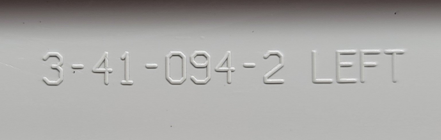Genuine Refrigerator Sub-Zero Drawer Left Glide Part#3-41-094-2