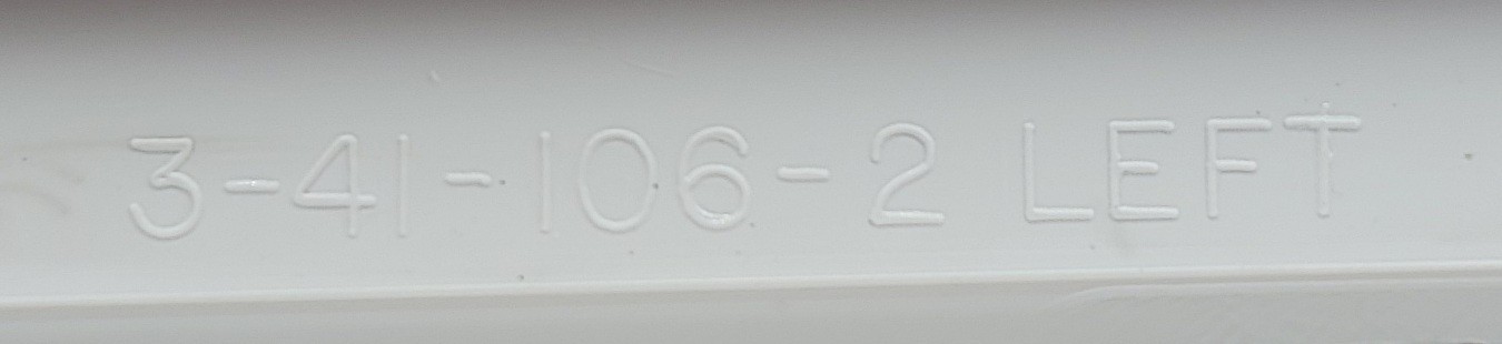 Genuine Refrigerator Sub-Zero Drawer Glide Set Part#3-41-106-2 3-41-106-1