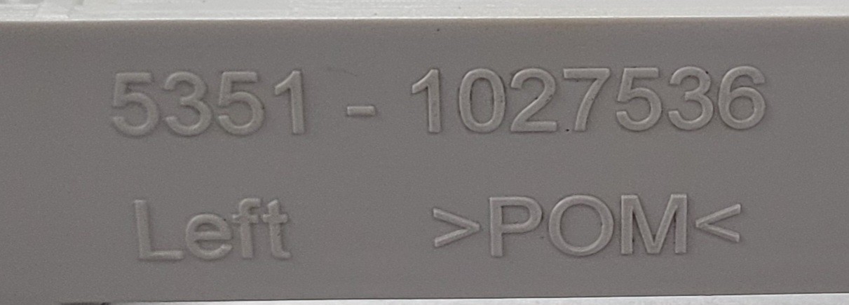 Genuine Refrigerator Thermador Left Drawer Part#5351-1027536