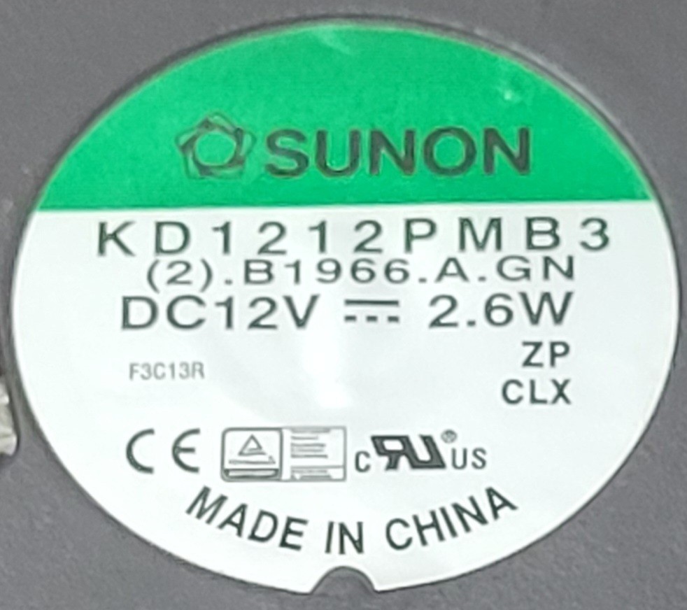 Genuine Refrigerator Thermador Cooling Fan Motor Part#KD1212PMB3