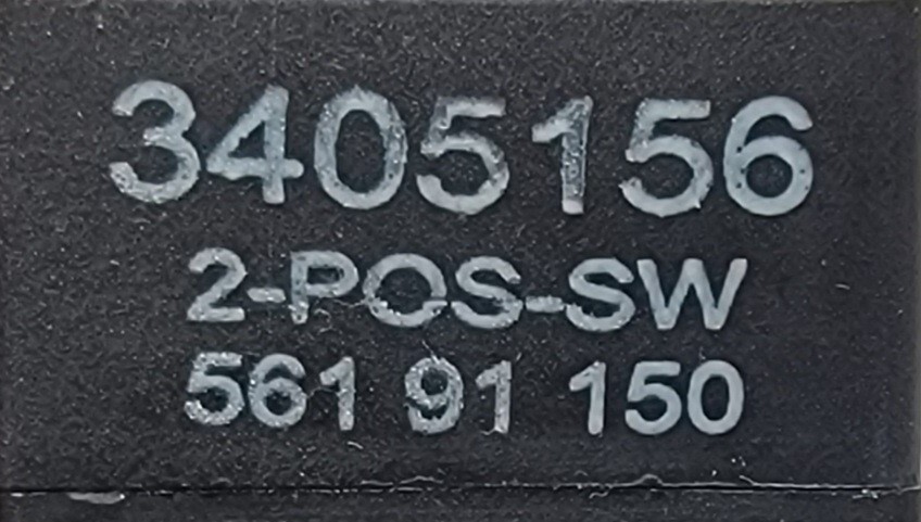 Genuine Dryer Maytag Selector Switch Part#3405156