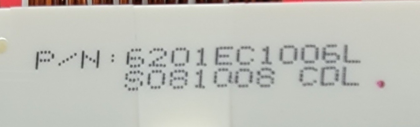 Genuine Washer LG Noise Filter Part#6201EC1006L