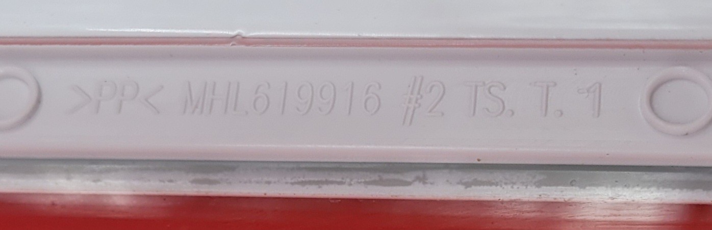 Genuine Refrigerator LG Glass Shelf Part#MHL619916