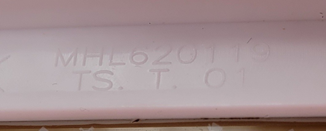 Genuine Refrigerator LG Glass Shelf Part#MHL620119