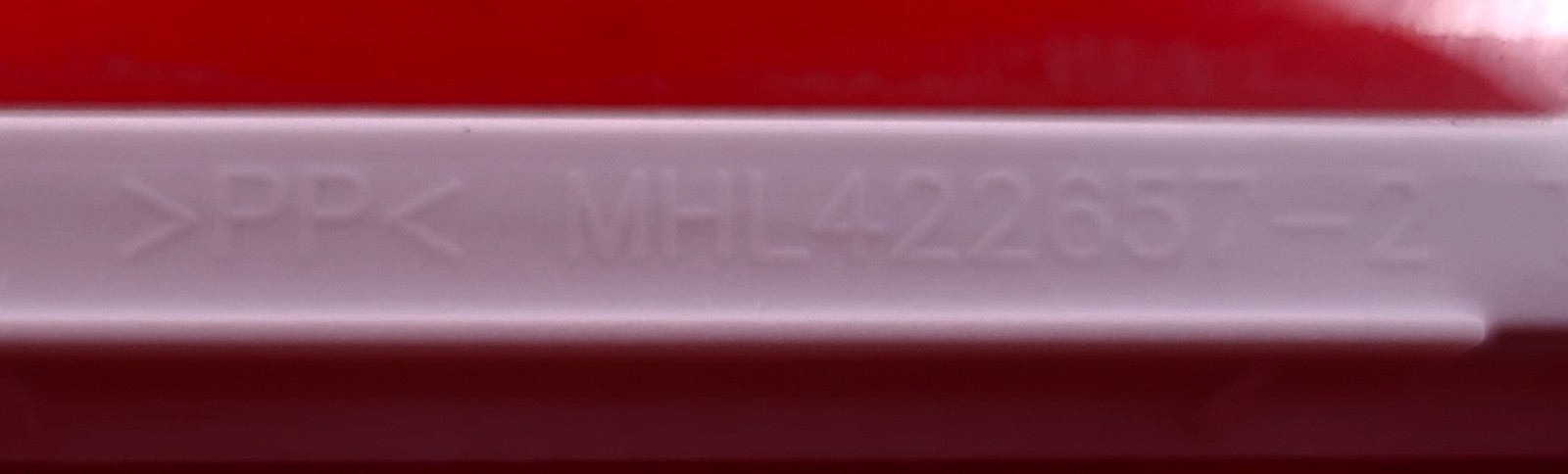 Genuine Refrigerator LG Glass Shelf Part#MHL422657-2