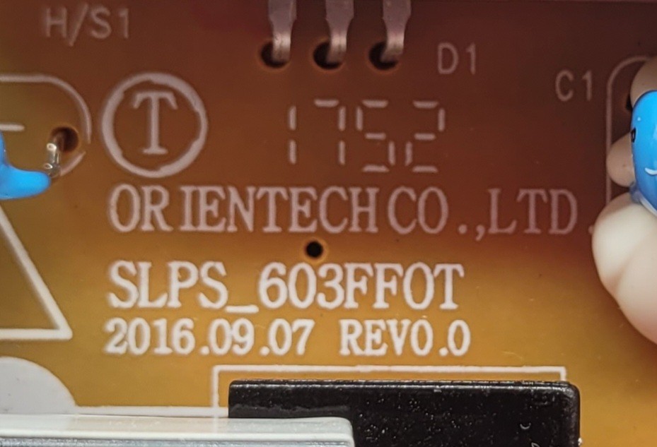 Genuine Refrigerator LG Control Board Part#SLPS-603FFOT DA92-00610C