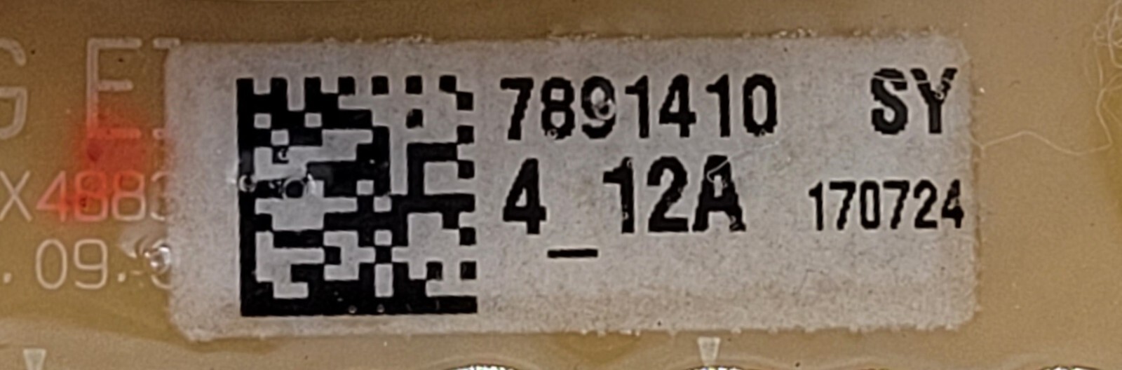 Genuine Dryer LG Control Board Part#EBR78914104
