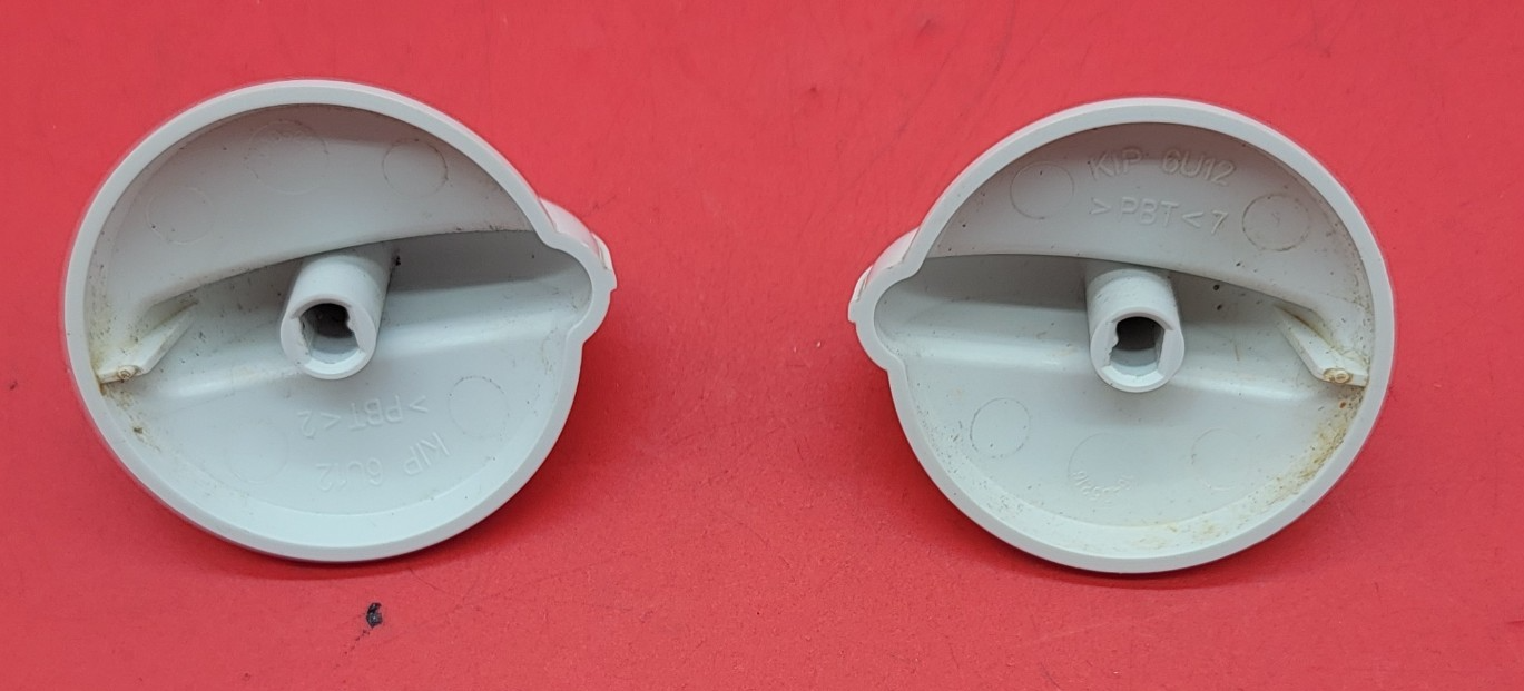 Genuine Oven GE Knob Set Part#KIP 6U12