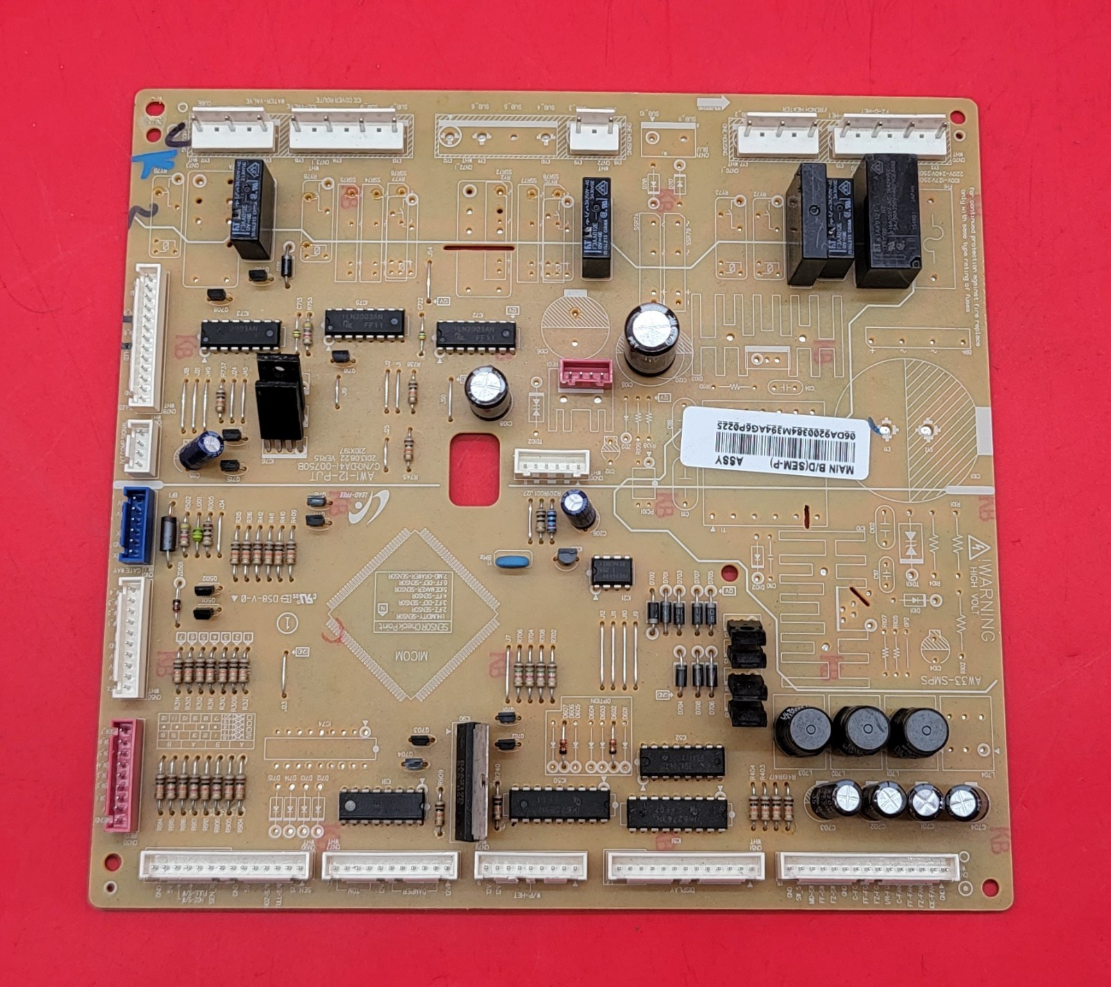 Genuine Refrigerator Samsung Control Board Part#DA92-00384M